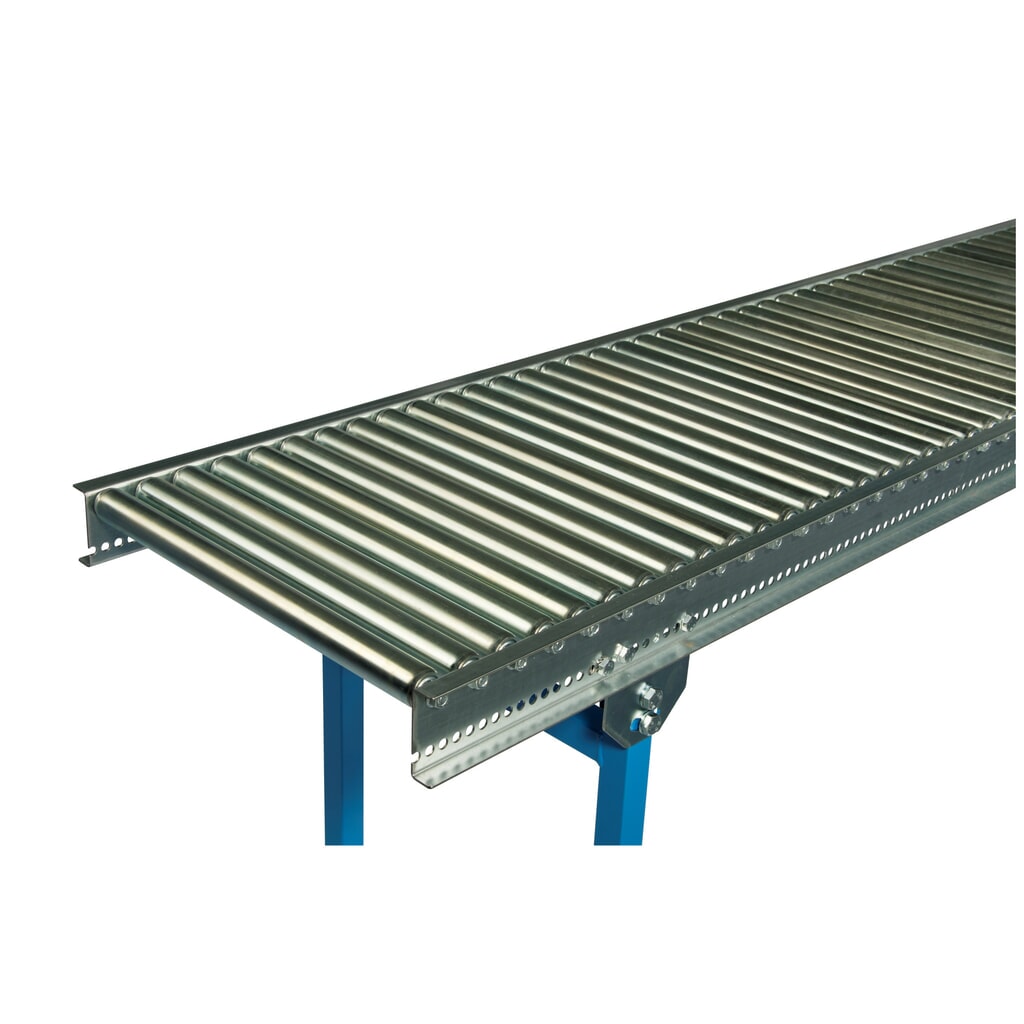 Product afbeelding: BLUME kleine rollenbaan, stalen buisrollen Ø 30 mm, schroefdraadas, LxB 1.000 x 200 mm