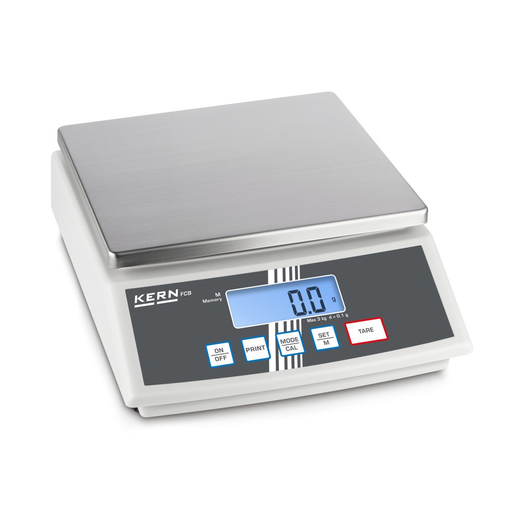 Product afbeelding: Compacte weegschaal BASIC, weegbereik max. 12 kg
