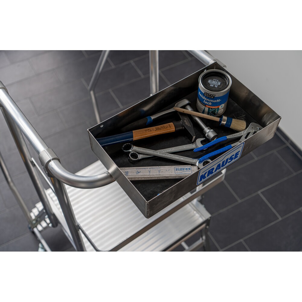 Productafbeelding nr. 3: Klembare gereedschapsbak voor KRAUSE® STABILO podiumladder