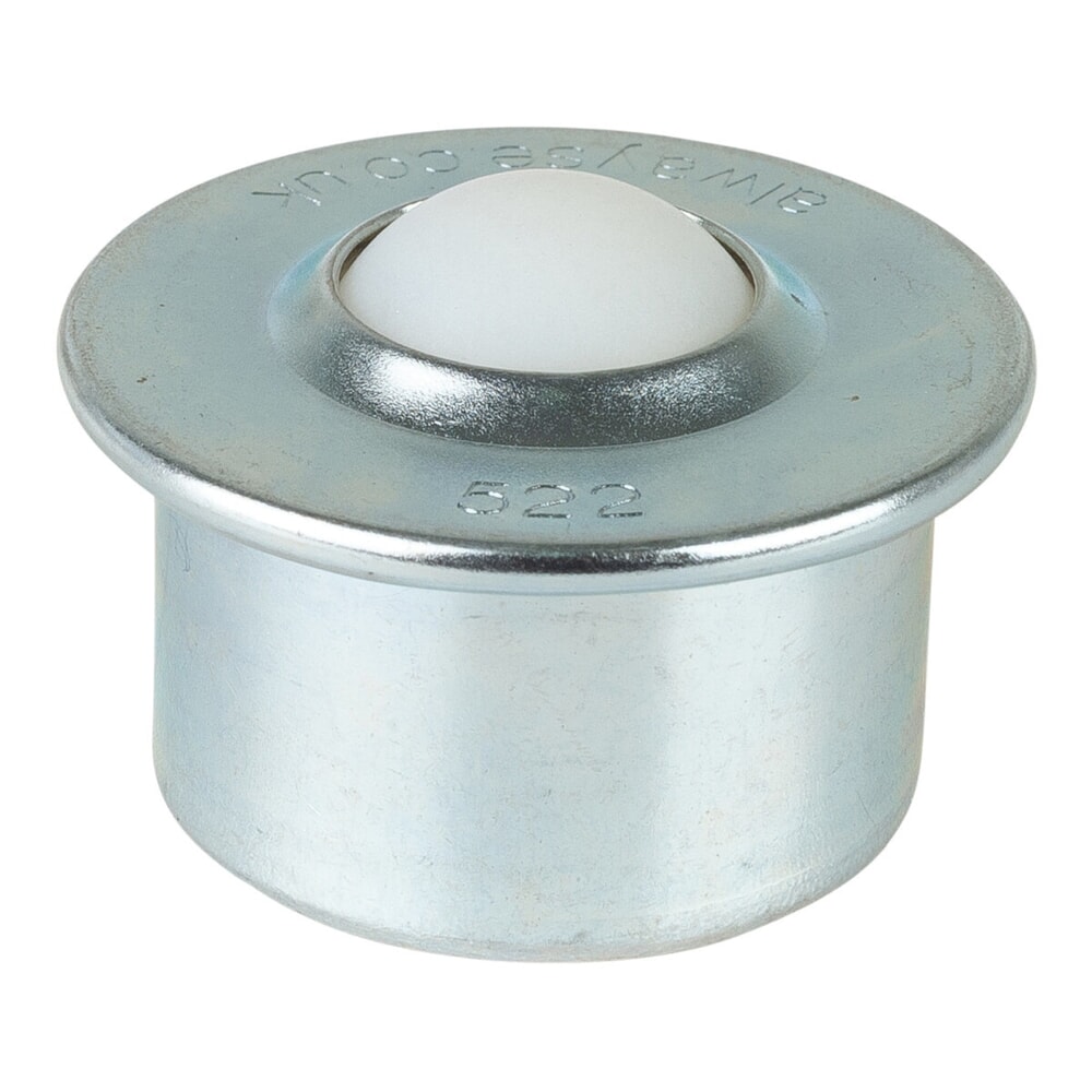 Productafbeelding nr. 1: Kogelrol, kunststof, Ø 22 mm, cap. 7 kg