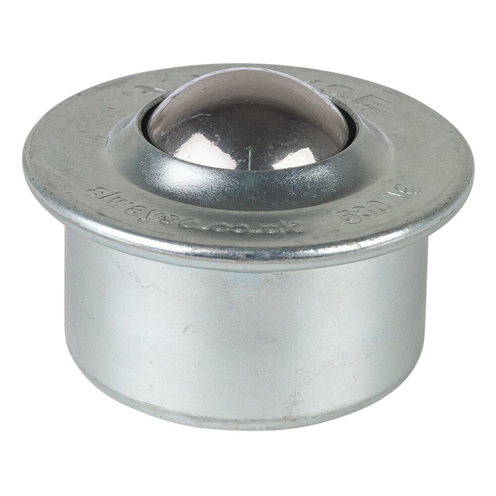 Productafbeelding nr. 1: Kogelrol, staal, Ø 30 mm, cap. 190 kg