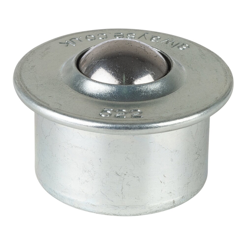 Productafbeelding nr. 1: Kogelrol, staal, Ø 22 mm, cap. 130 kg