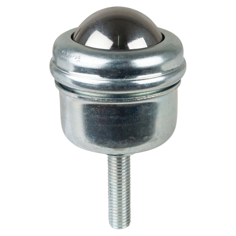 Product afbeelding: Kogelrol met draadtap, staal, Ø 40 mm, cap. 110 kg