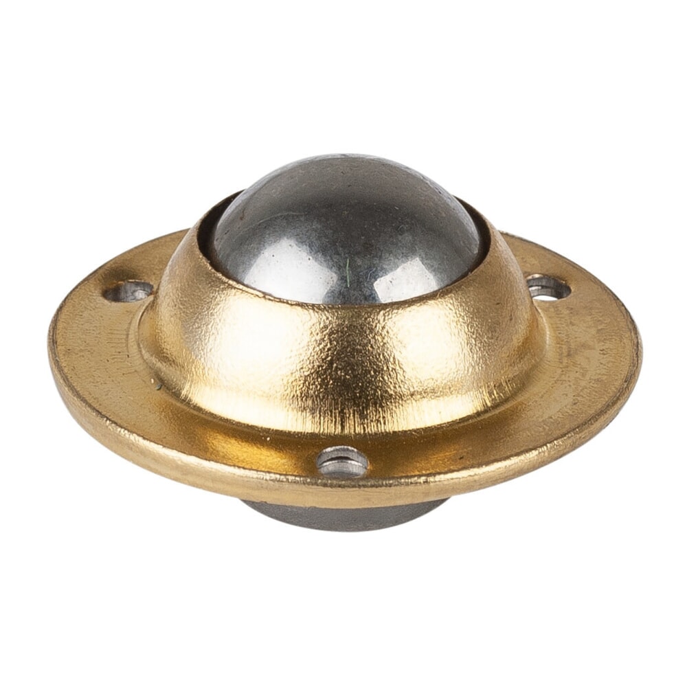 Product afbeelding: Kogelrol, staal, verzinkt, Ø 19 mm, capaciteit 20 kg