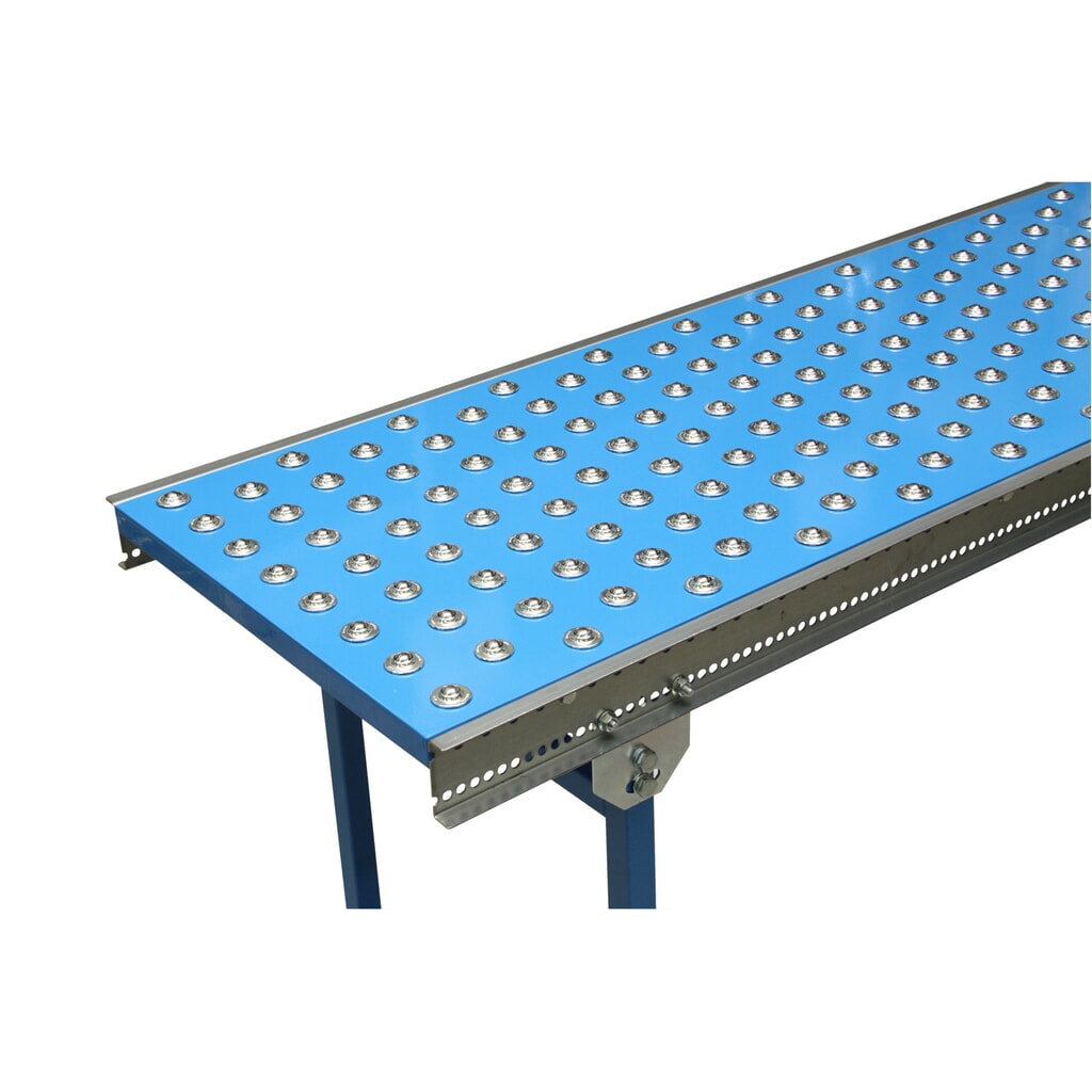 BLUME kogelwielentafel U-profiel, Ø 15 mm, LxB 1.000 x 800 mm, deling 200 mm Product afbeelding: BLUME kogelwielentafel U-profiel, Ø 15 mm, LxB 1.000 x 800 mm, deling 200 mm