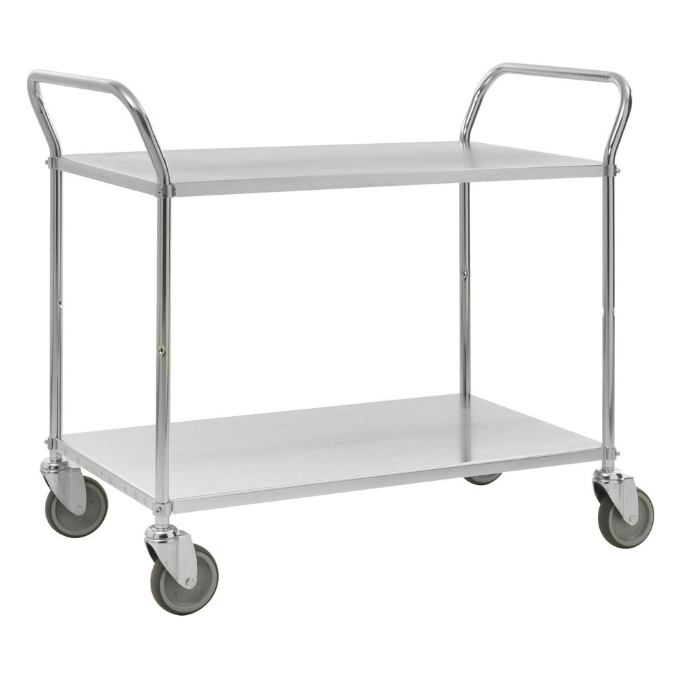 Product afbeelding: Kongamek etagewagen, draagvermogen 250 kg, 2 legborden, h x b x d 940 x 480 x 1.080 mm