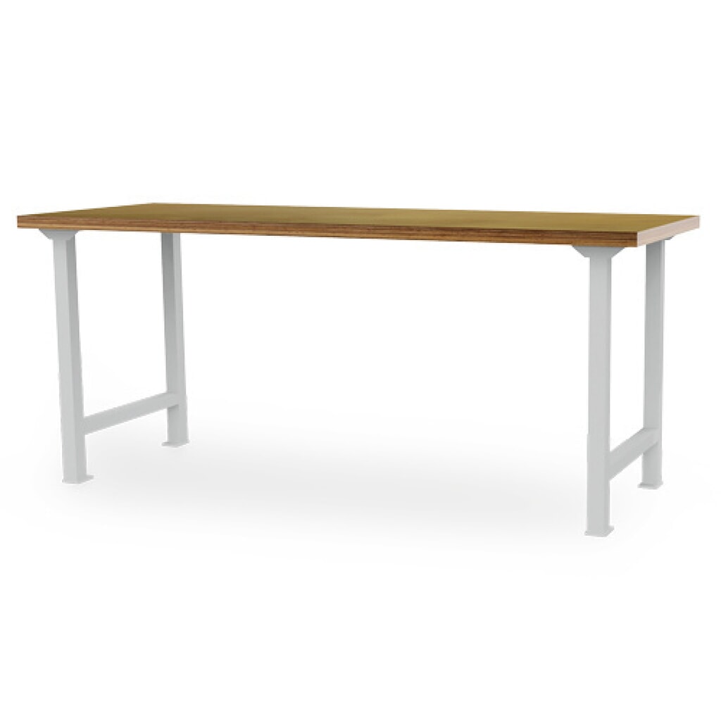 Product afbeelding: Koppelbare werkbank Bedrunka+Hirth, hxbxd 859 x 2.000 x 750 mm, lichtgrijs