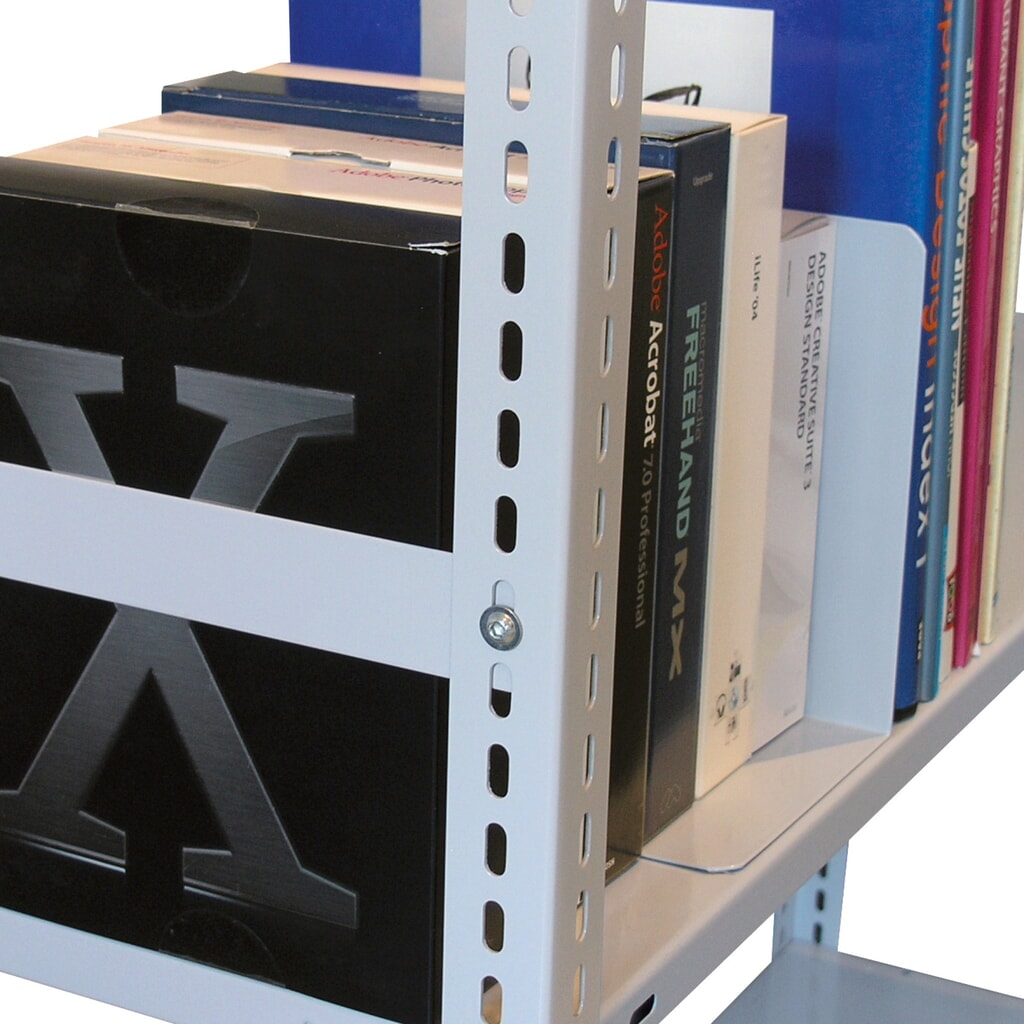 Kopwandbegrenzing voor archiefkast SCHULTE, lengte 300 mm Product afbeelding: Kopwandbegrenzing voor archiefkast SCHULTE, lengte 300 mm