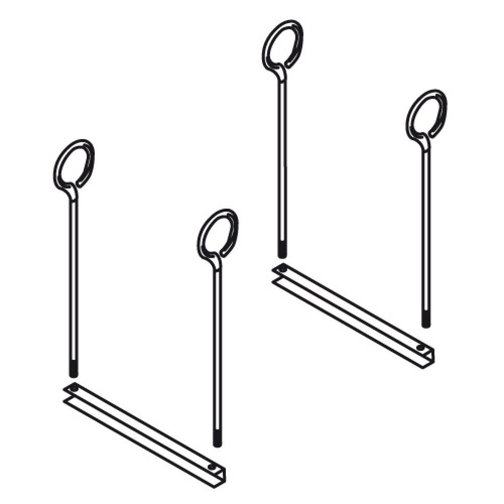Product afbeelding: Kraanlaadinrichting voor materiaalcontainer, hxbxd 3.050-6.080 x 2.170 mm