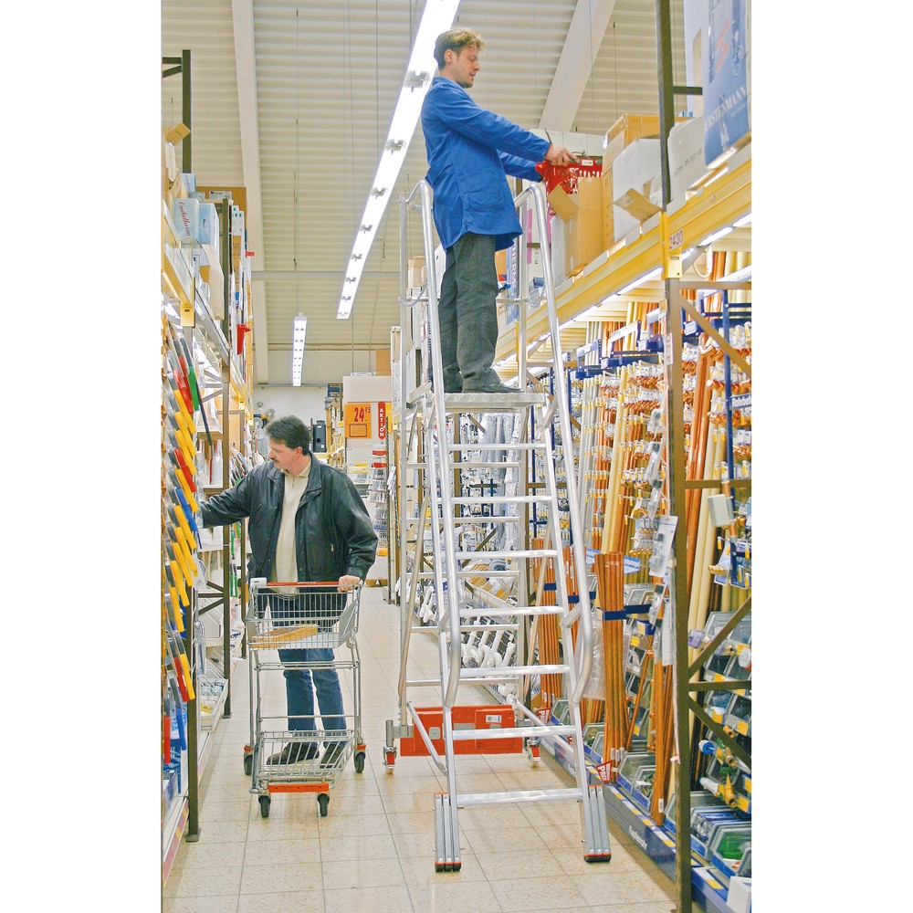 Productafbeelding nr. 4: Platformtrap KRAUSE® STABILO Vario, ballast 20 kg, stahoogte 1,10 m