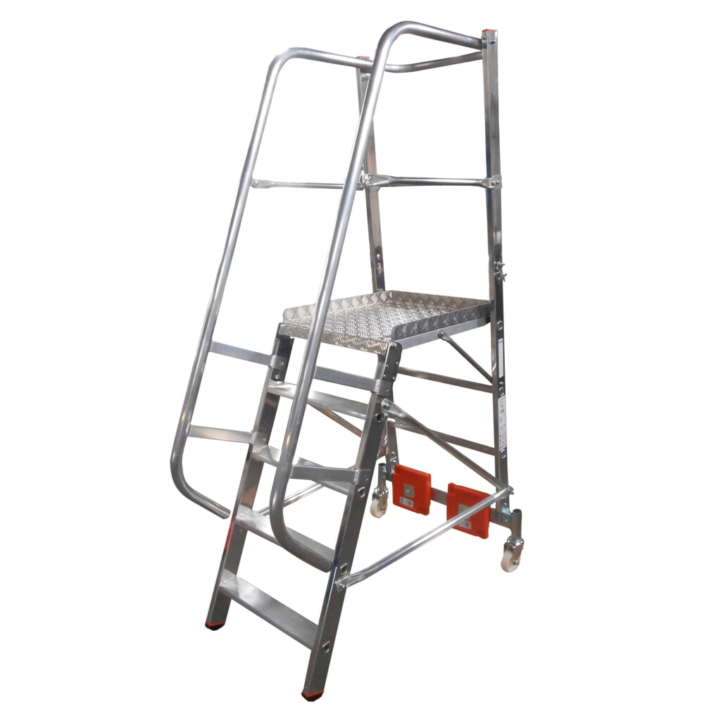 Productafbeelding nr. 1: Platformtrap KRAUSE® STABILO Vario, ballast 20 kg, stahoogte 1,10 m