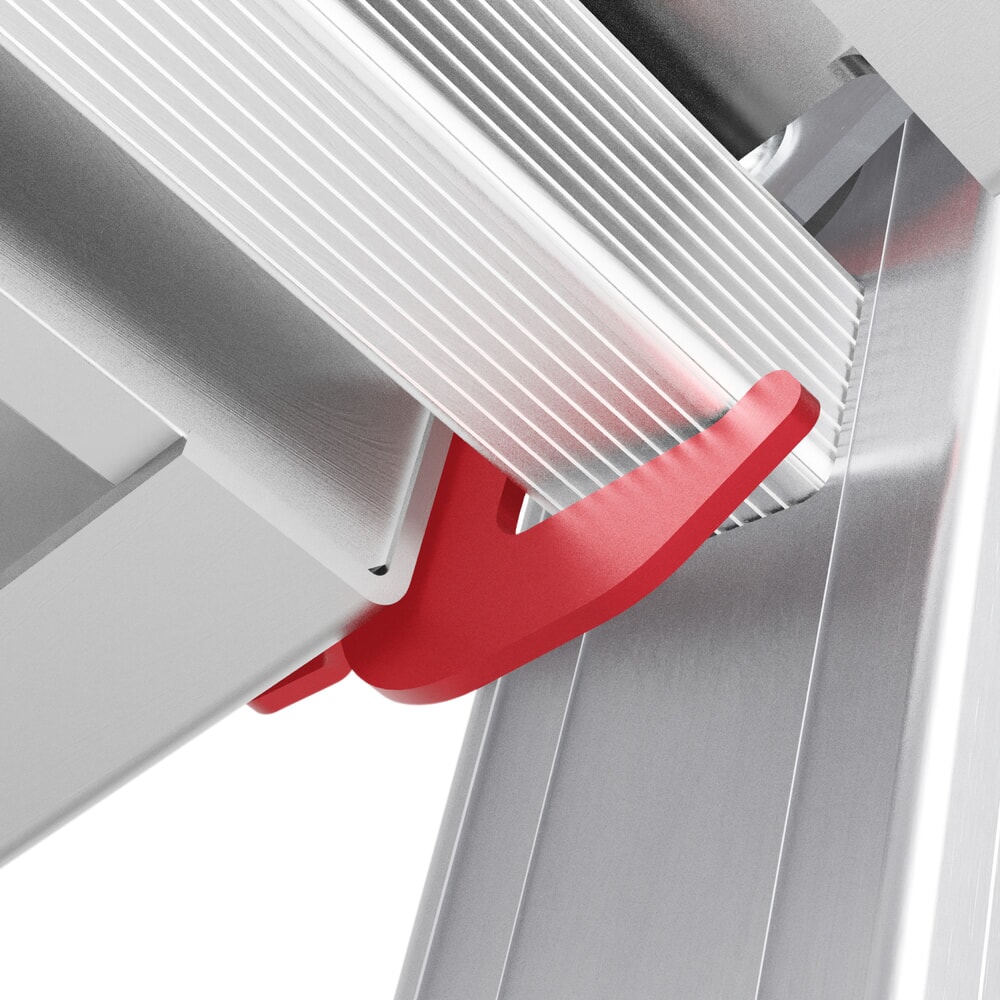 Productafbeelding nr. 6: KRAUSE® STABILO telescopische bordesladder met groot staplatform SkyMatic 3-5 sporten