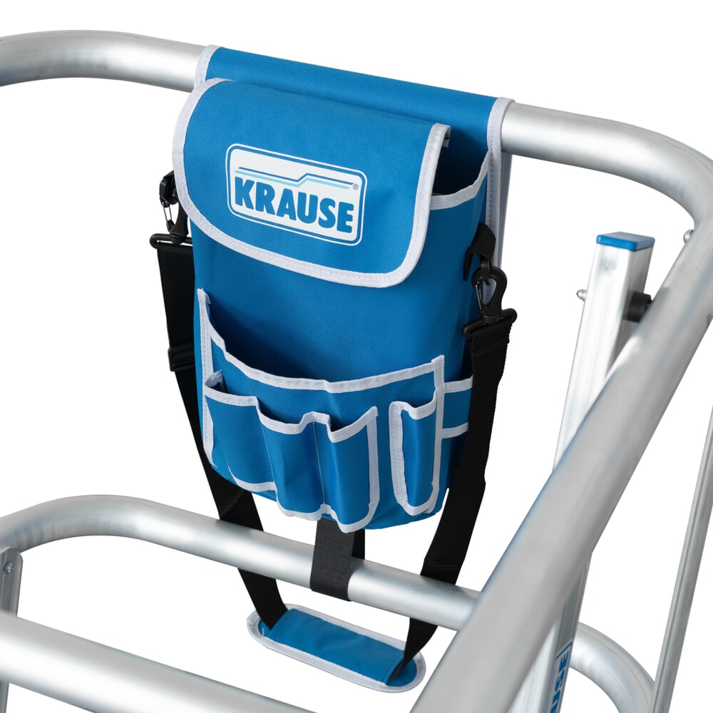 Productafbeelding nr. 8: KRAUSE® STABILO telescopische bordesladder met groot staplatform SkyMatic 3-5 sporten