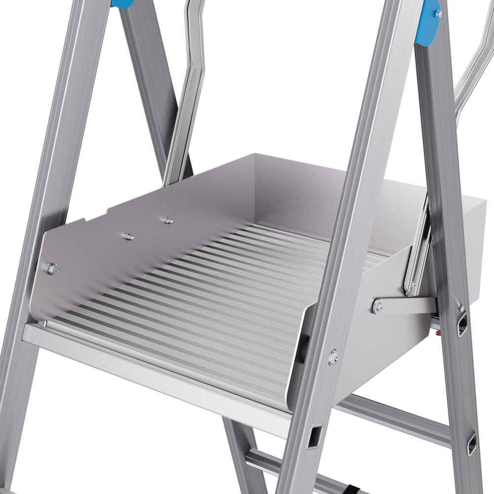 Productafbeelding nr. 9: KRAUSE® STABILO telescopische bordesladder met groot staplatform SkyMatic 3-5 sporten