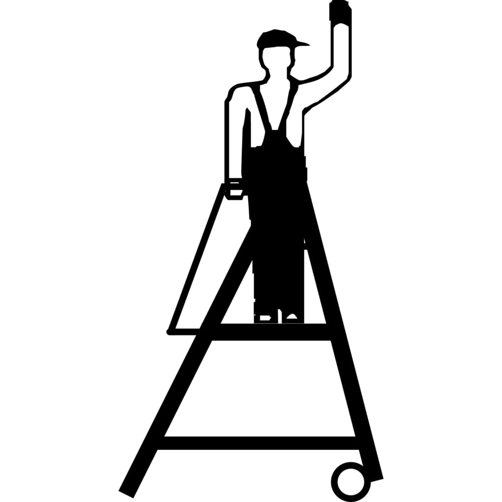 Productafbeelding nr. 12: KRAUSE® STABILO telescopische bordesladder met groot staplatform SkyMatic 3-5 sporten