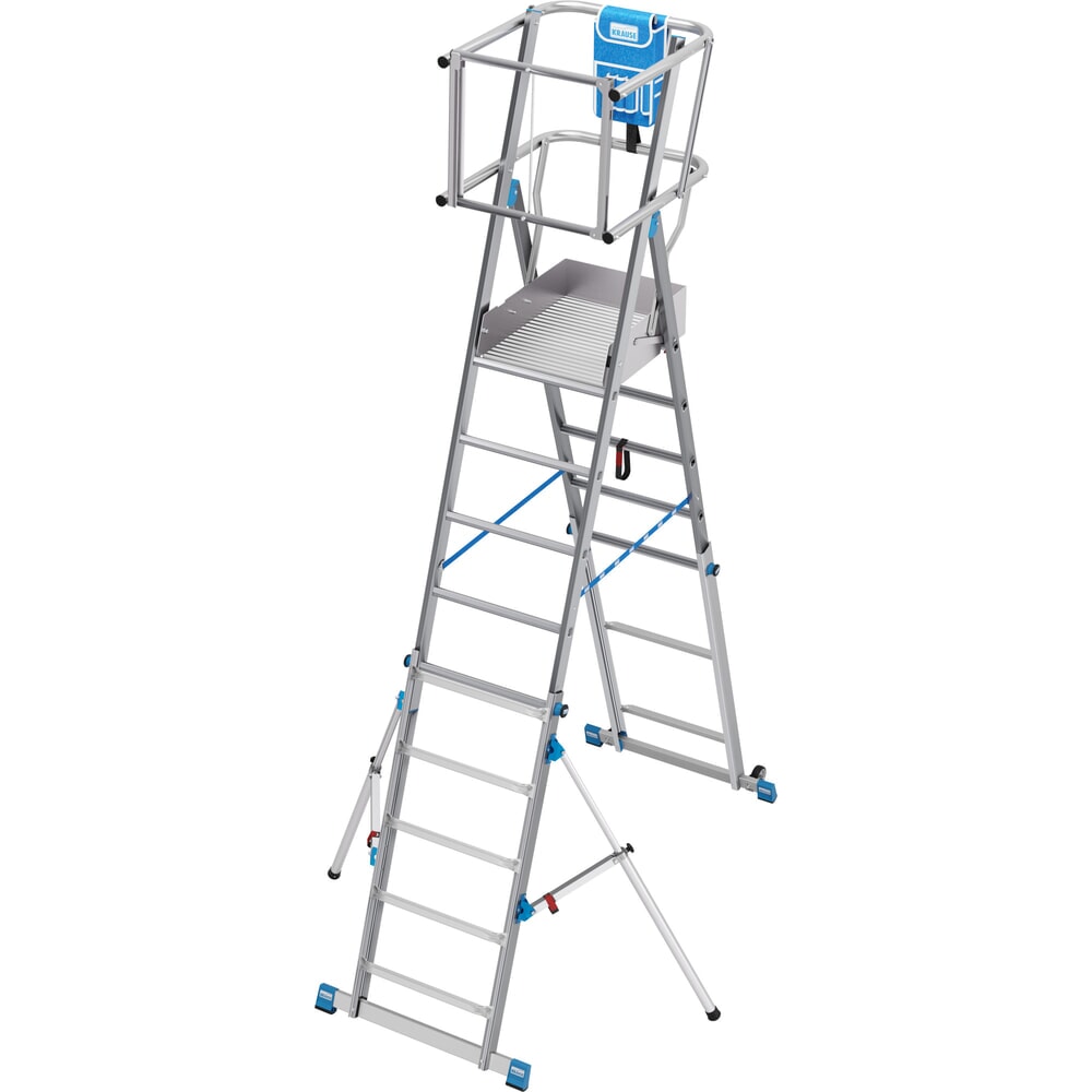 Productafbeelding nr. 19: KRAUSE® STABILO telescopische bordesladder met groot staplatform SkyMatic 5-9 sporten