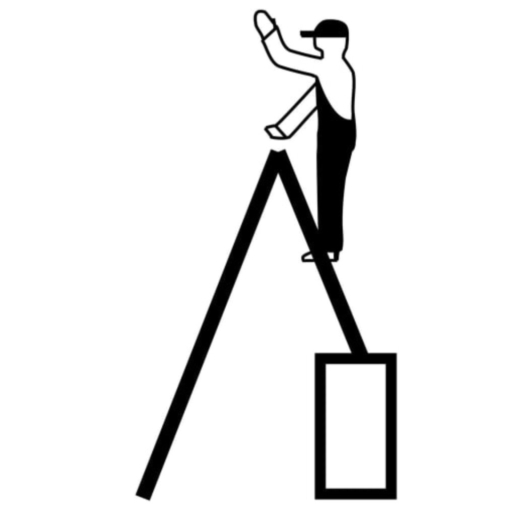 Productafbeelding nr. 13: KRAUSE® STABILO telescopische ladder met treden, dubbelzijdig toegankelijk, 2 x 7 treden