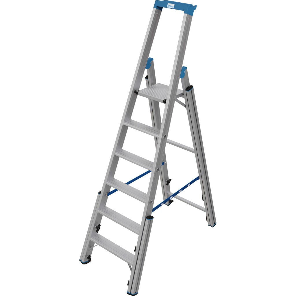 KRAUSE® STABILO telescopische ladder met treden, eenzijdig toegankelijk, 6 treden Productafbeelding nr. 3: KRAUSE® STABILO telescopische ladder met treden, eenzijdig toegankelijk, 6 treden