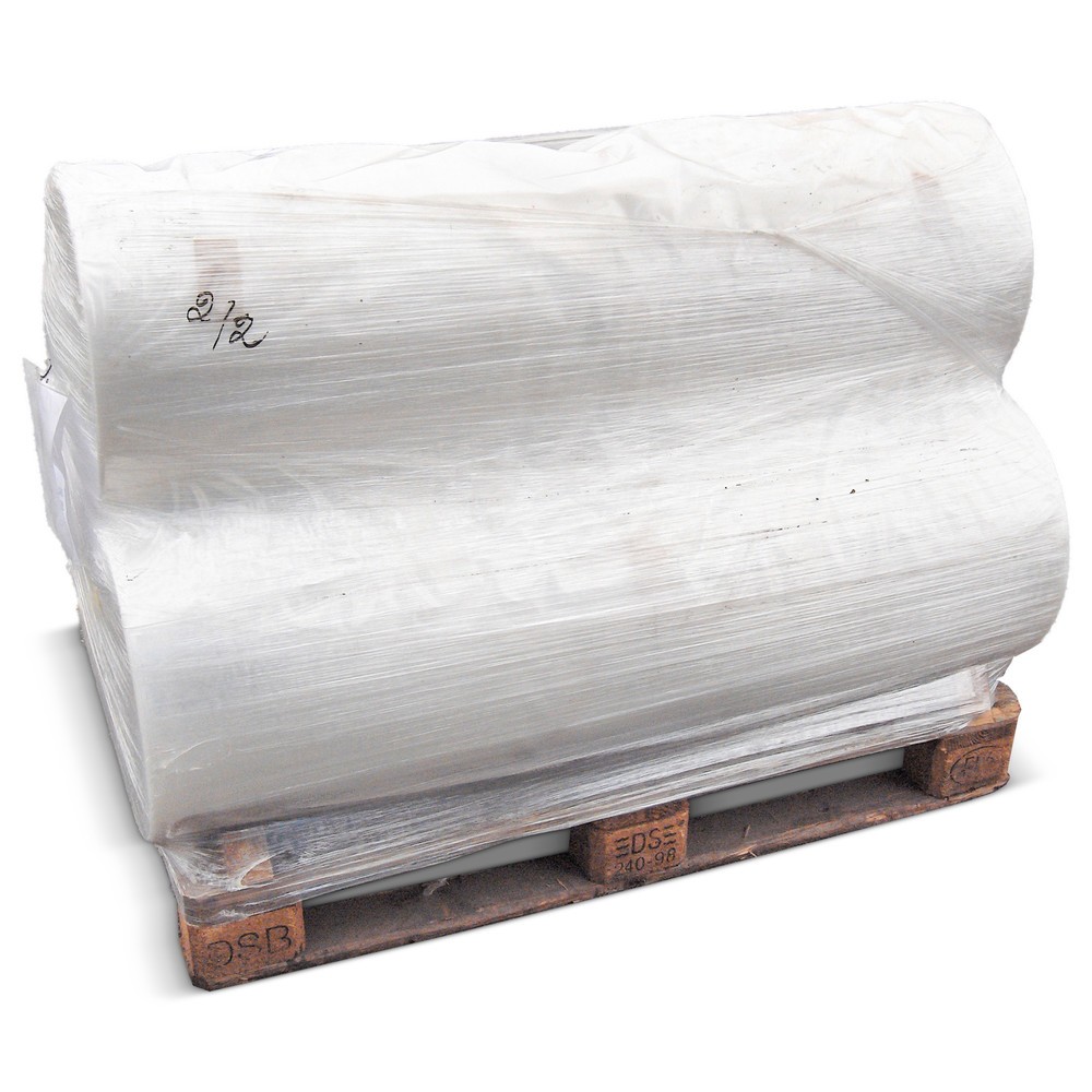 Product afbeelding: Krimpfolie van PE, slanglengte 200 m, bxd 1.250 x 1.050 mm