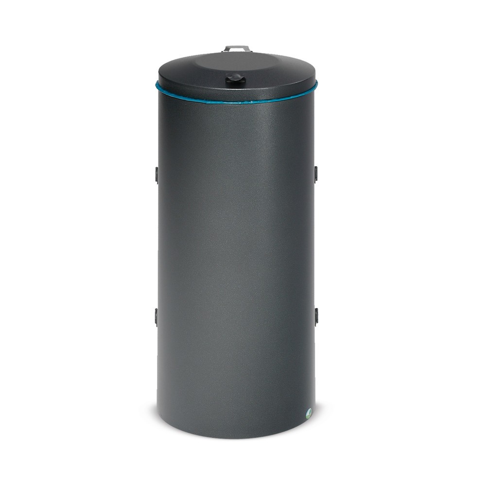 Productafbeelding nr. 2: Kringloopafvalbak VAR®, 120 liter, dubbele draaideur, gentiaanblauw