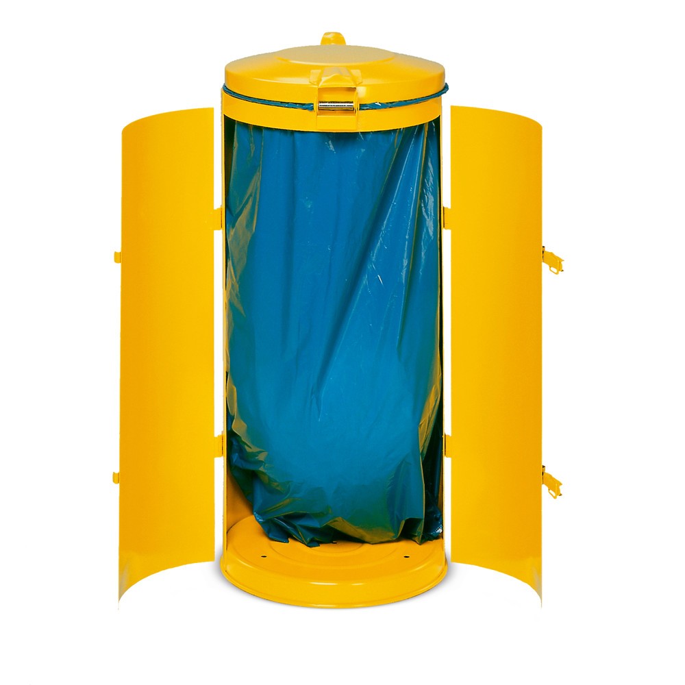 Productafbeelding nr. 3: Kringloopafvalbak VAR®, 120 liter, dubbele draaideur, gentiaanblauw