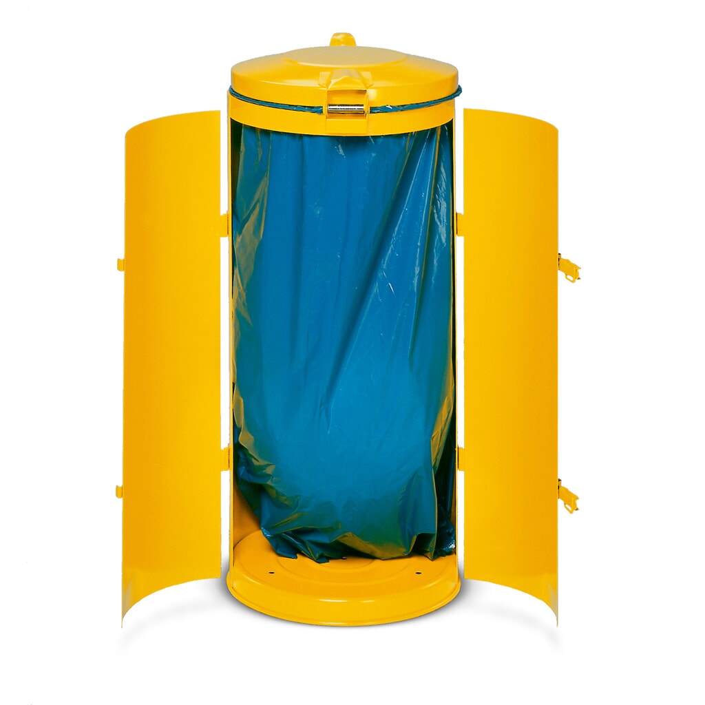 Productafbeelding nr. 3: Kringloopafvalbak VAR®, 120 liter, dubbele draaideur, smaragdgroen