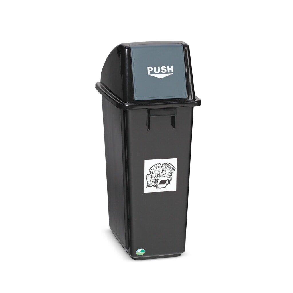 Kringloopafvalbak VAR®, 58 liter, van PP, voor restafval Product afbeelding: Kringloopafvalbak VAR®, 58 liter, van PP, voor restafval