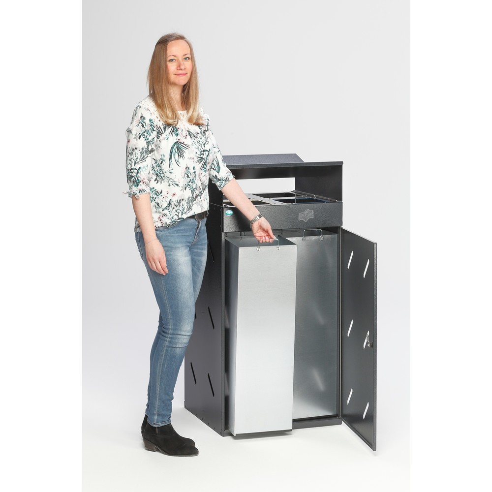 Productafbeelding nr. 2: Kringloopsysteem VAR® WS 58, inwerpopeningen, 4 x 50 liter, antiek zilver