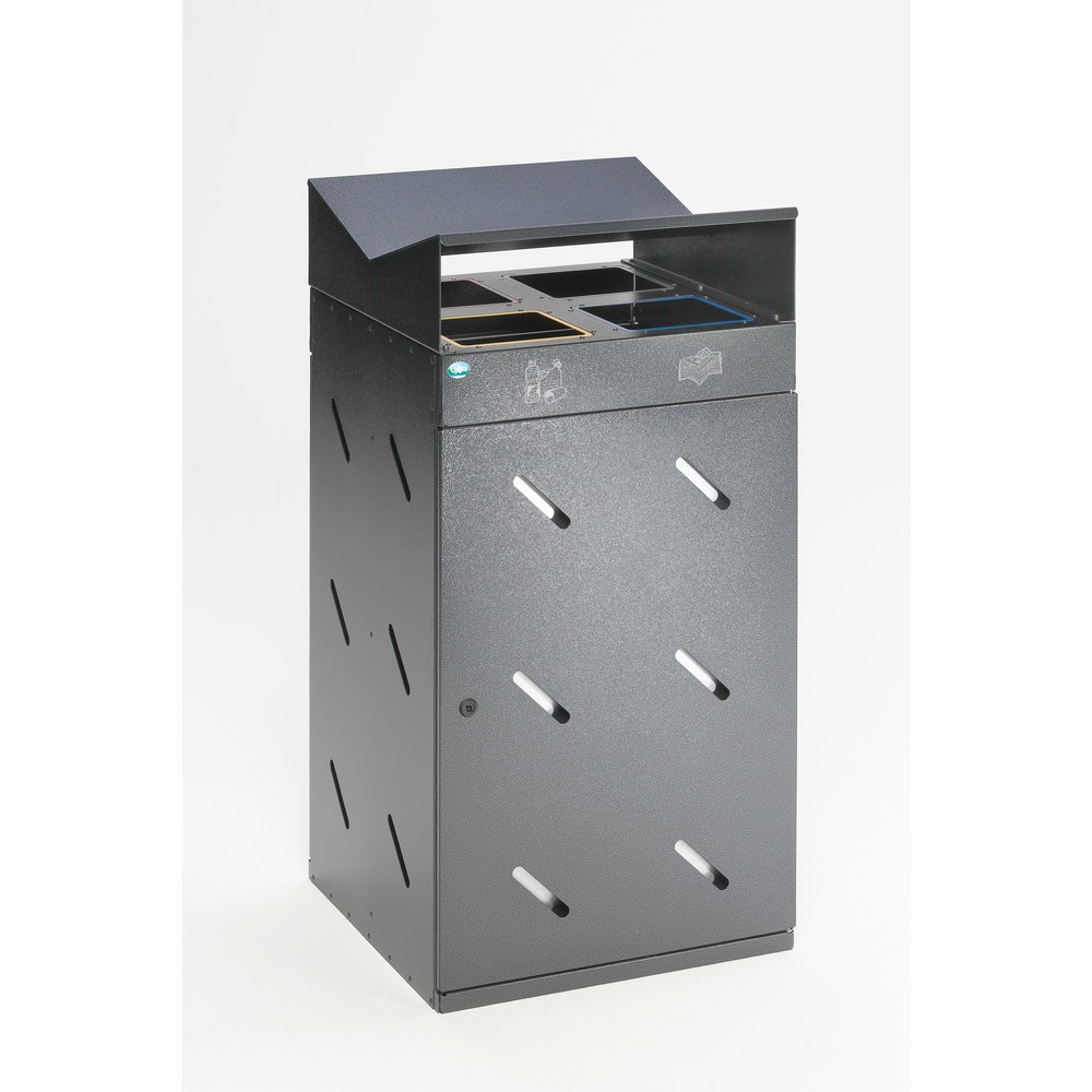 Product afbeelding: Kringloopsysteem VAR® WS 58, inwerpopeningen, 4 x 50 liter, antiek zilver