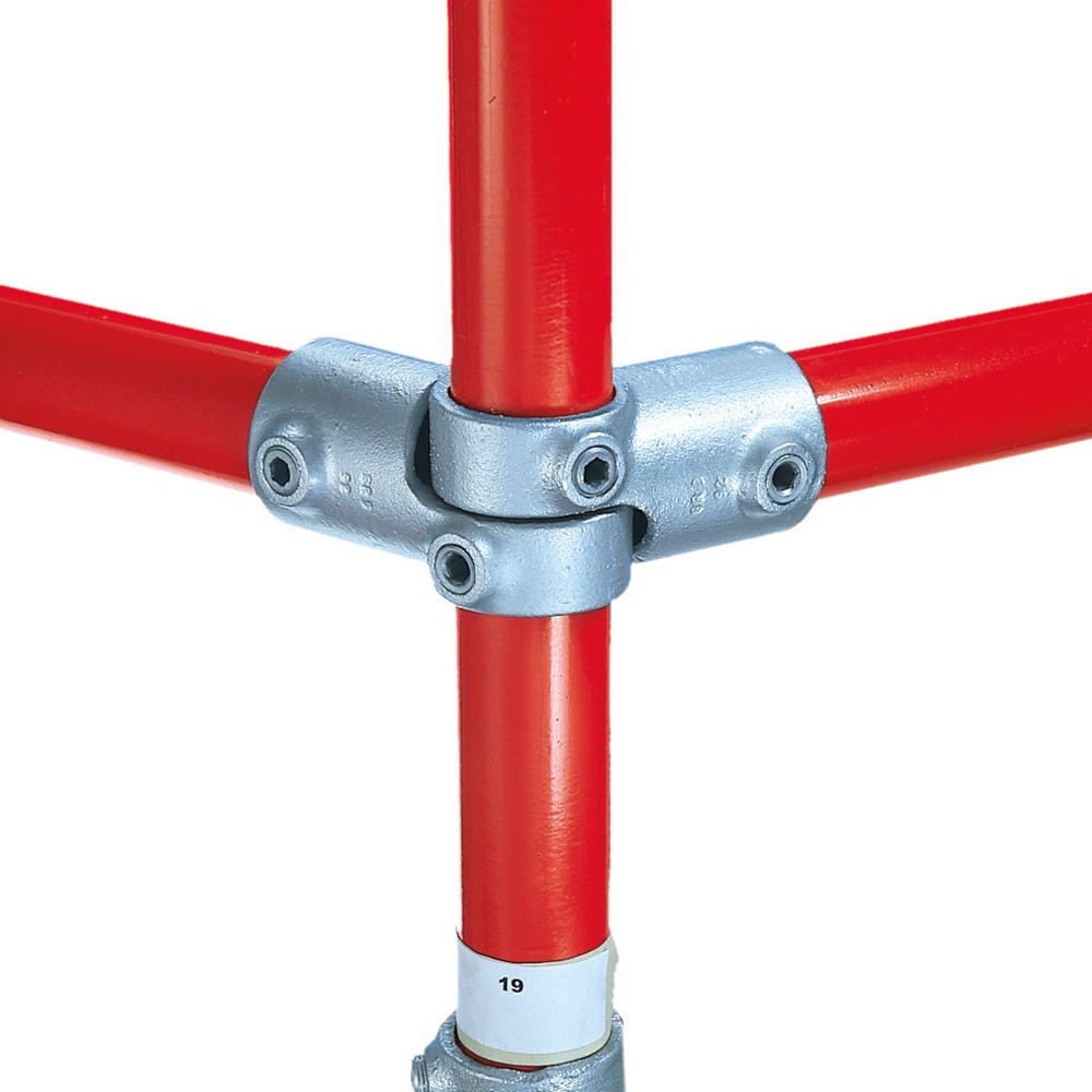 Product afbeelding: Kruisverbinding, 2-delig, buiten-Ø buis 26,9 mm