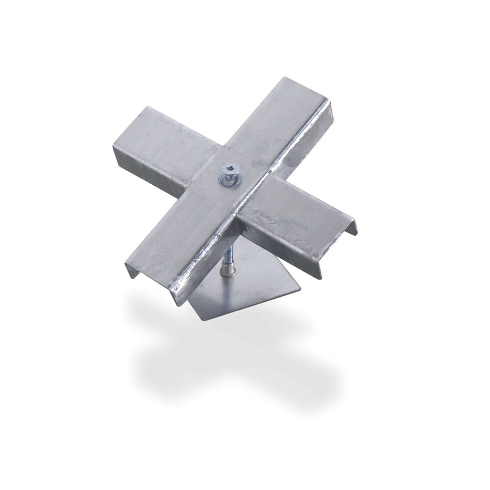 Product afbeelding: Kruisverbinding voor lage lekbak van staal, cap. 6.500 kg/m²