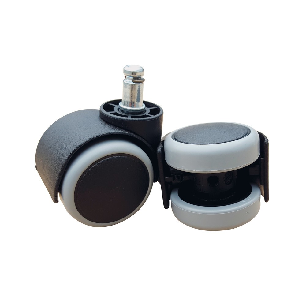 Productafbeelding nr. 2: HEMMDAL Kruk Comfort, PU-zitting, zithoogte 430-560 mm, aluminium onderstel, wielen