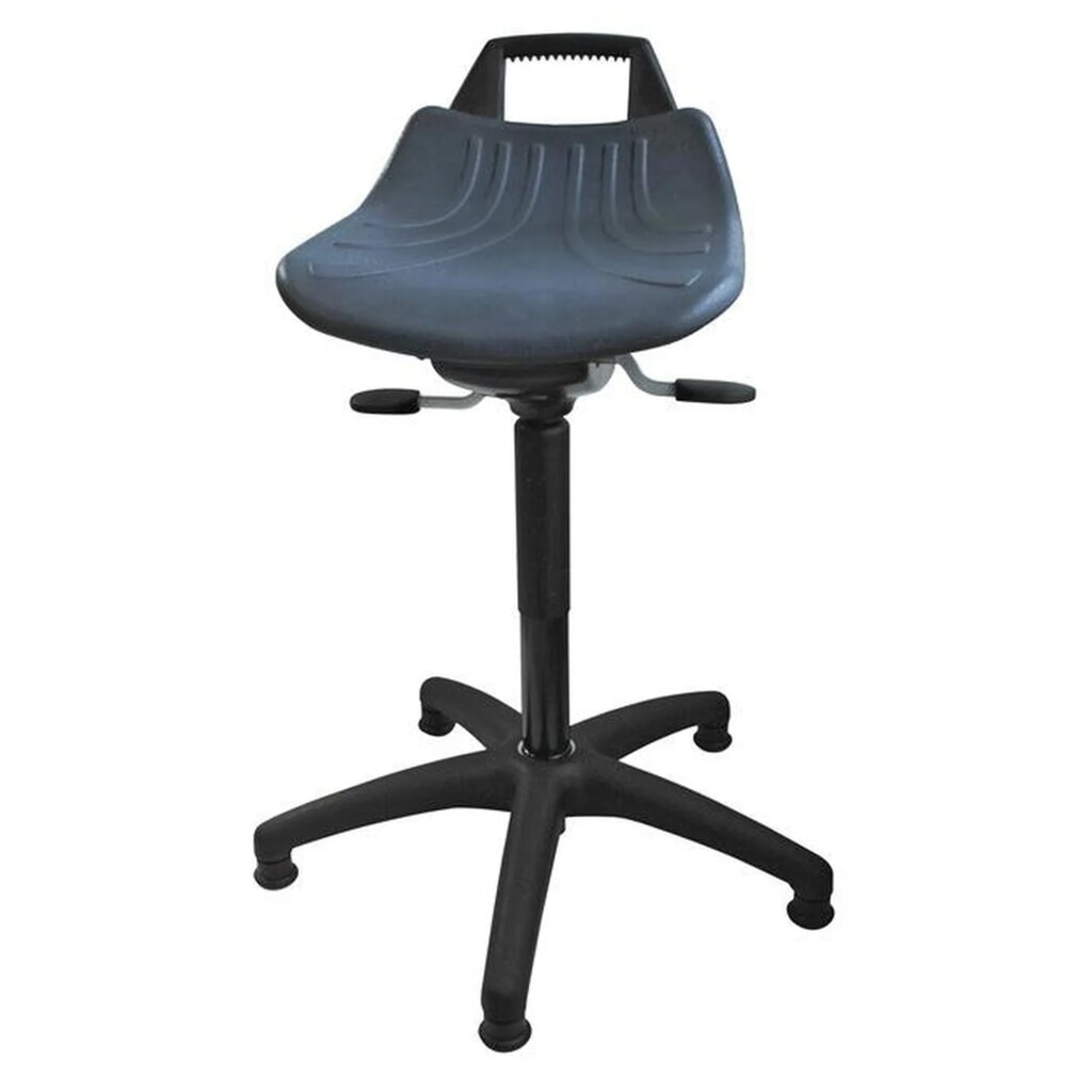 HEMMDAL Kruk Premium, PU-zitting, zithoogte 500-700 mm, vloerglijders Product afbeelding: HEMMDAL Kruk Premium, PU-zitting, zithoogte 500-700 mm, vloerglijders