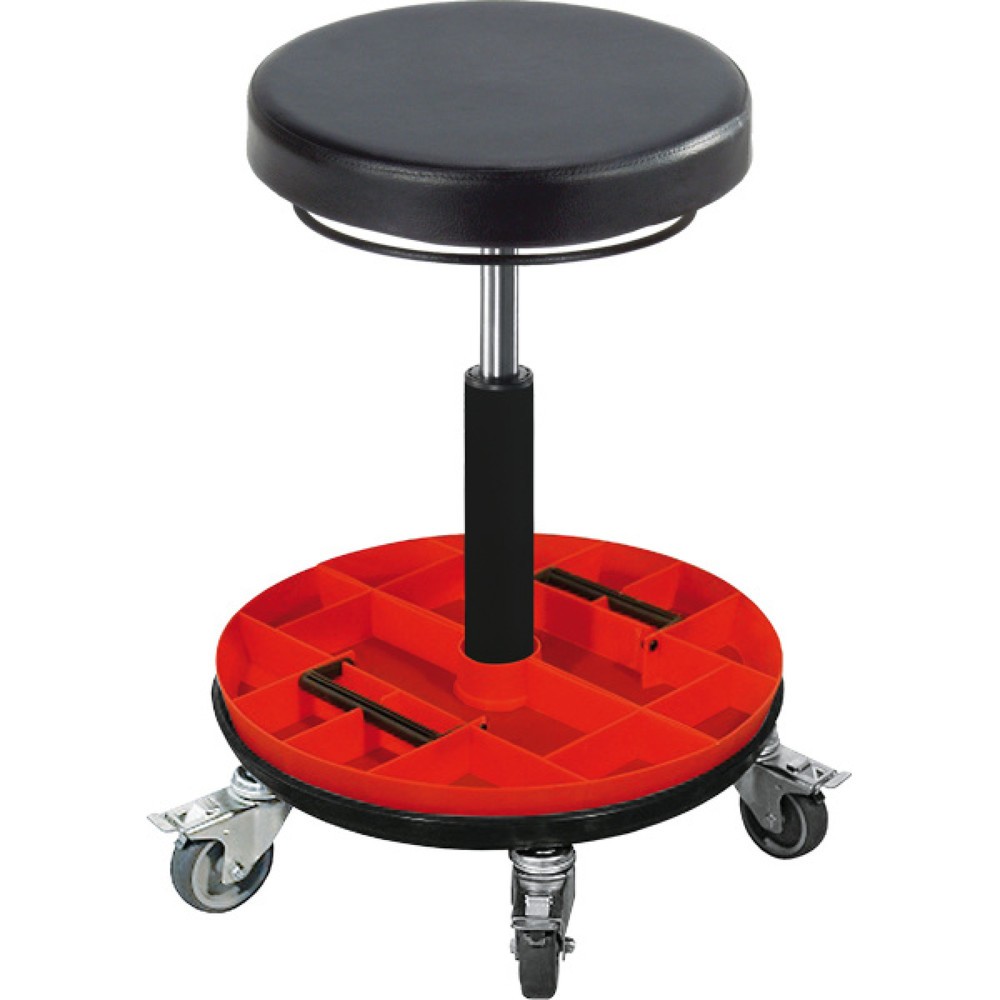 Productafbeelding nr. 5: Kruk met 2-delige gereedschapsbak, zithoogte 520-545 mm, wielen