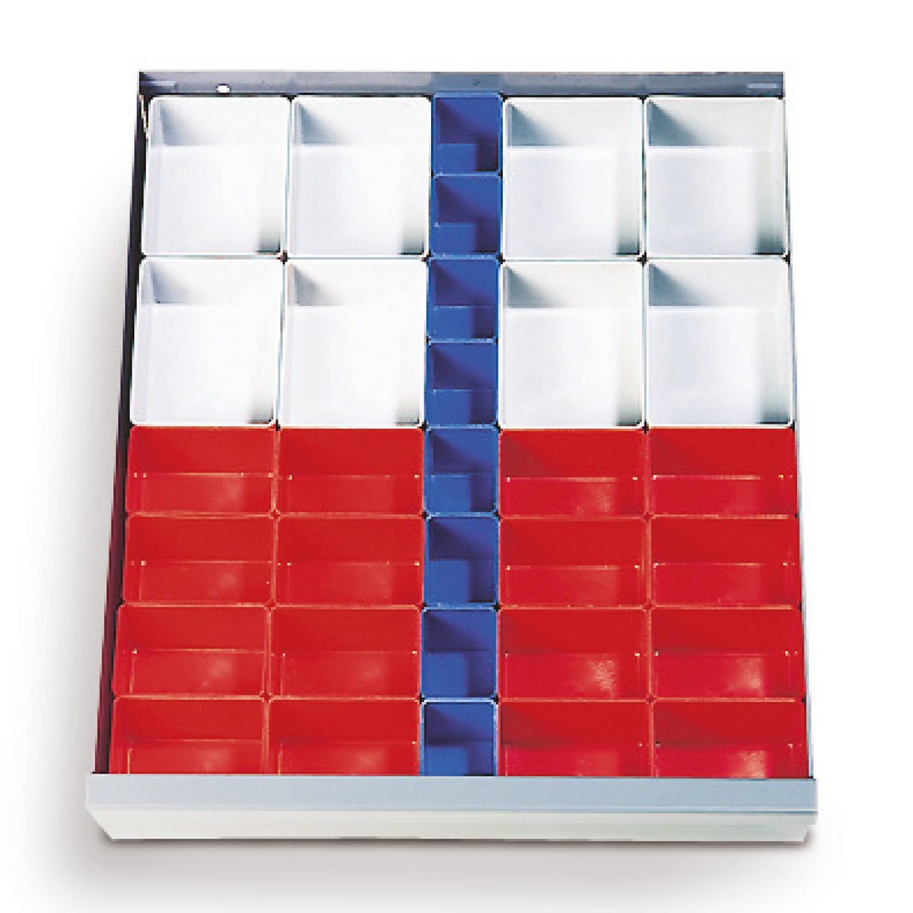 Product afbeelding: Kunststof inzetkast voor gereedschapskast C+P, voor kastbreedte 930 mm