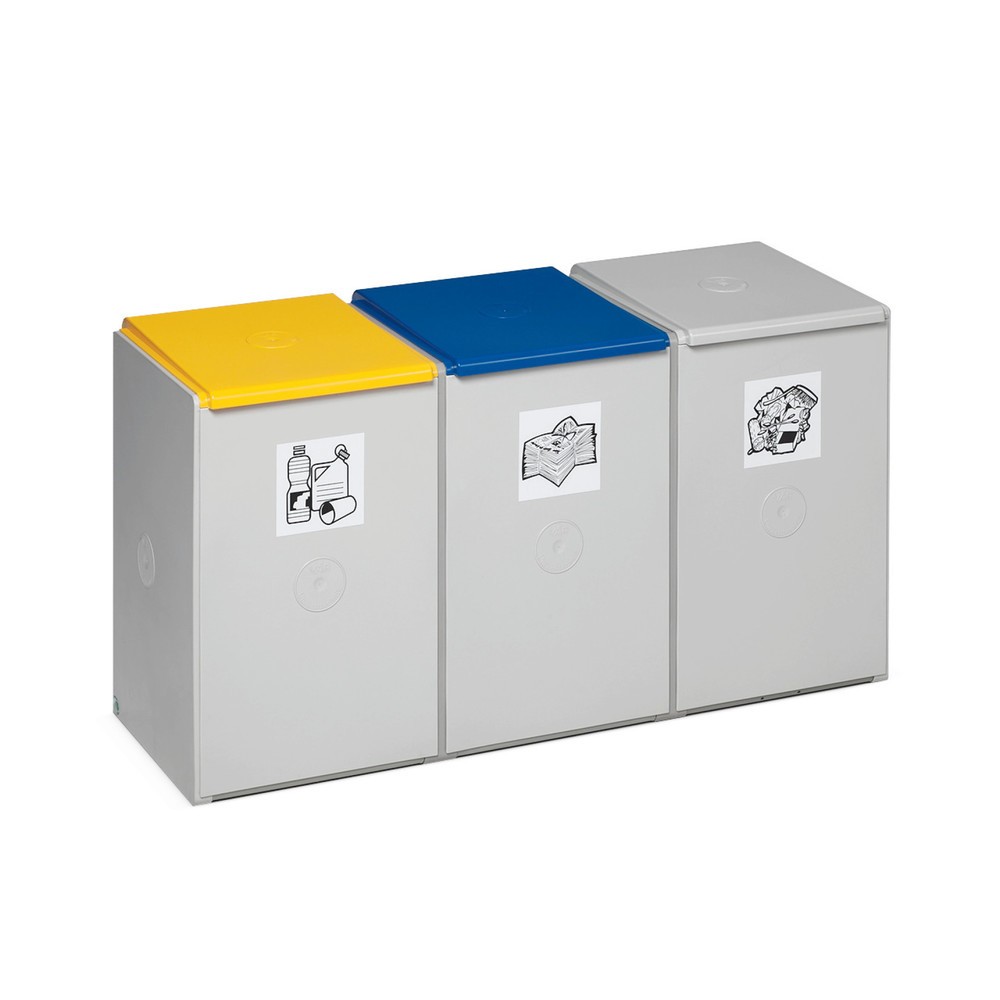 Product afbeelding: Kringloopafvalbak VAR®, 60 liter, 3-voudig