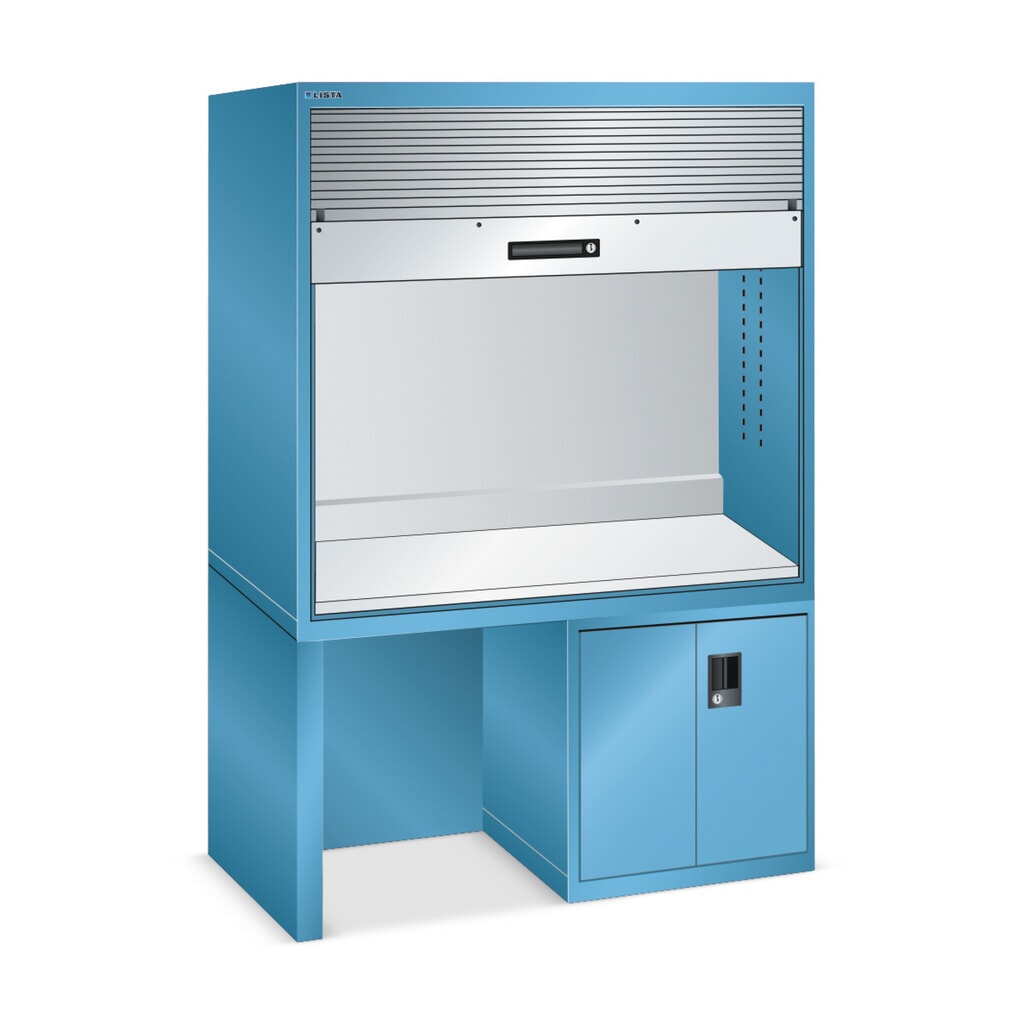 Kwaliteitsstation LISTA 2x36x36E, (bxdxh) 1434x725x1900 mm