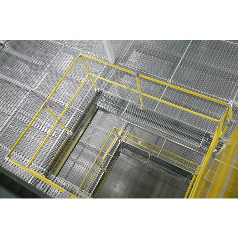 Productafbeelding nr. 2: Veiligheidsleuning KwikKit®, recht, lengte 3.000 mm, verzinkt