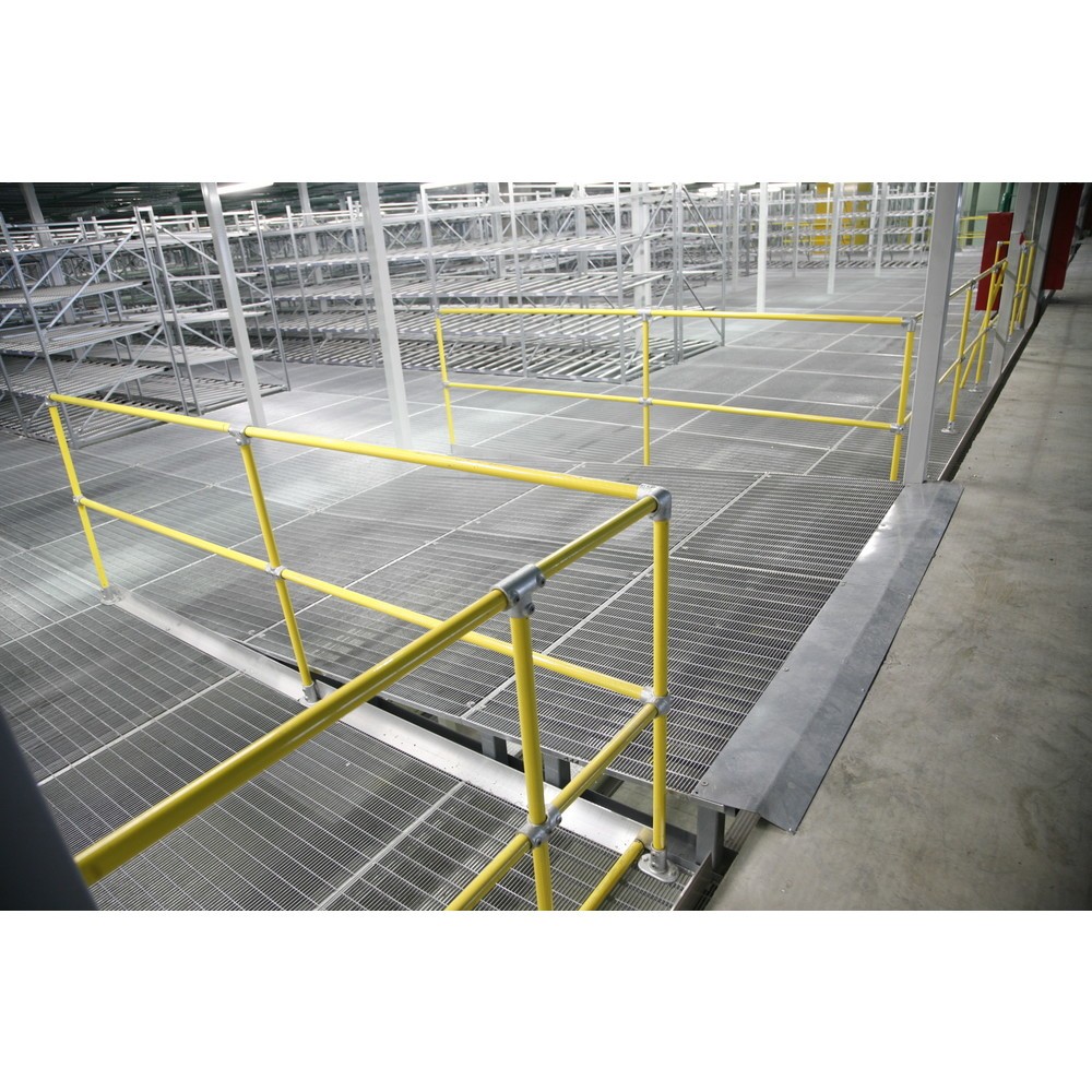Productafbeelding nr. 3: Veiligheidsleuning KwikKit®, recht, lengte 3.000 mm, verzinkt