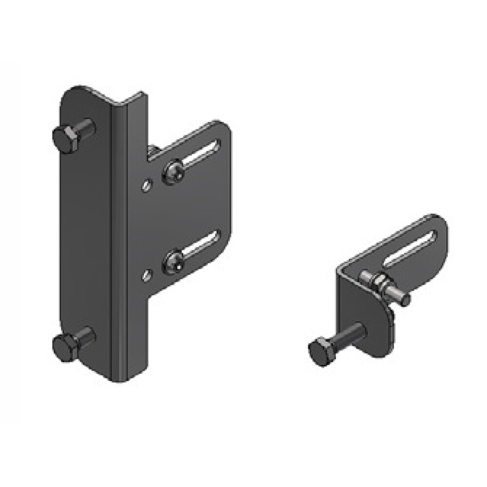 Product afbeelding: L-beugel voor veiligheidsdeur voor veiligheidshek BOPLAN® Axes Gate®