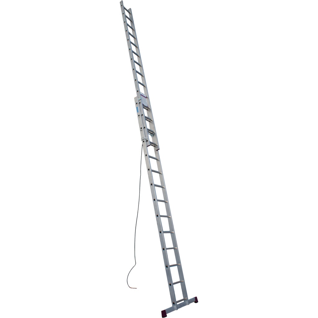 Ladder met touw KRAUSE®, 2-delig, standhoogte 6,63 m Product afbeelding: Ladder met touw KRAUSE®, 2-delig, standhoogte 6,63 m