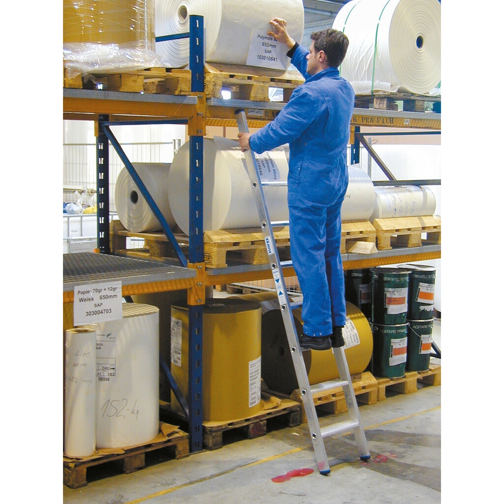 Ladder van KRAUSE® met afglij-/aanlegbeveiliging, standhoogte 0,70 m Productafbeelding nr. 3: Ladder van KRAUSE® met afglij-/aanlegbeveiliging, standhoogte 0,70 m