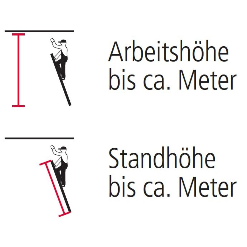 Professionele ladder met touw KRAUSE®, 2-delig, standhoogte 8,95 m Productafbeelding nr. 3: Professionele ladder met touw KRAUSE®, 2-delig, standhoogte 8,95 m