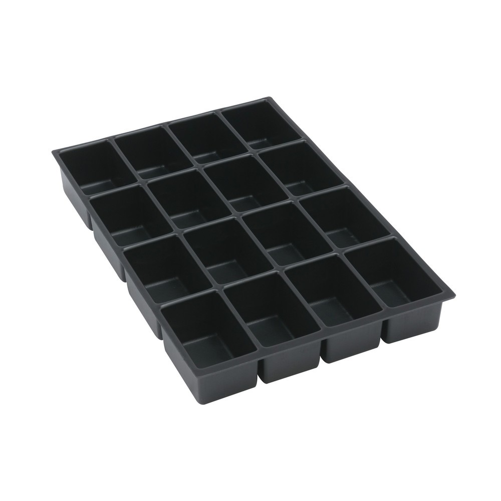 Product afbeelding: Lade-inzetstuk BISLEY, 16 vakken, voor fronthoogte 51-102 mm