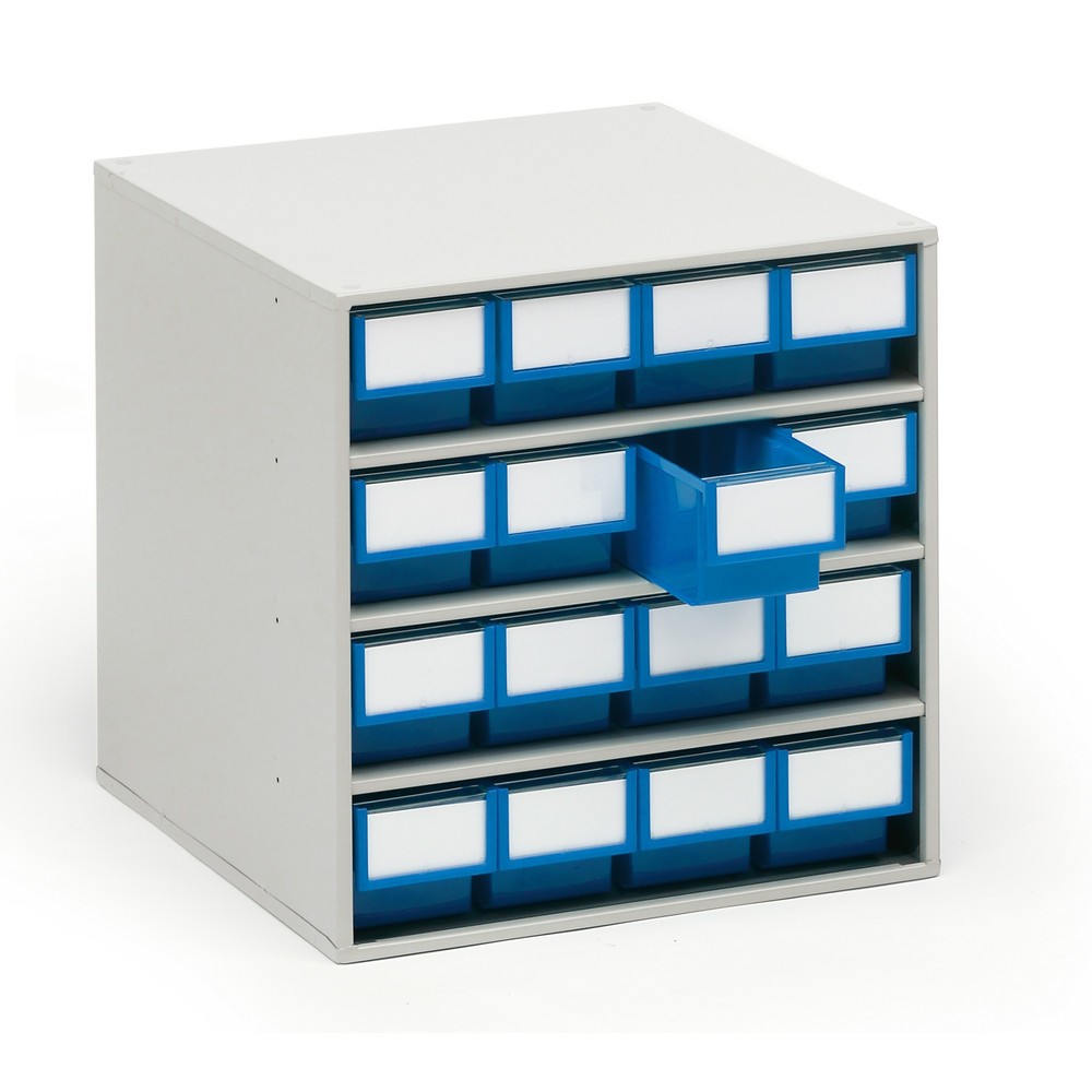 Productafbeelding nr. 1: Ladekast, 16 laden, diepte 400 mm, blauw