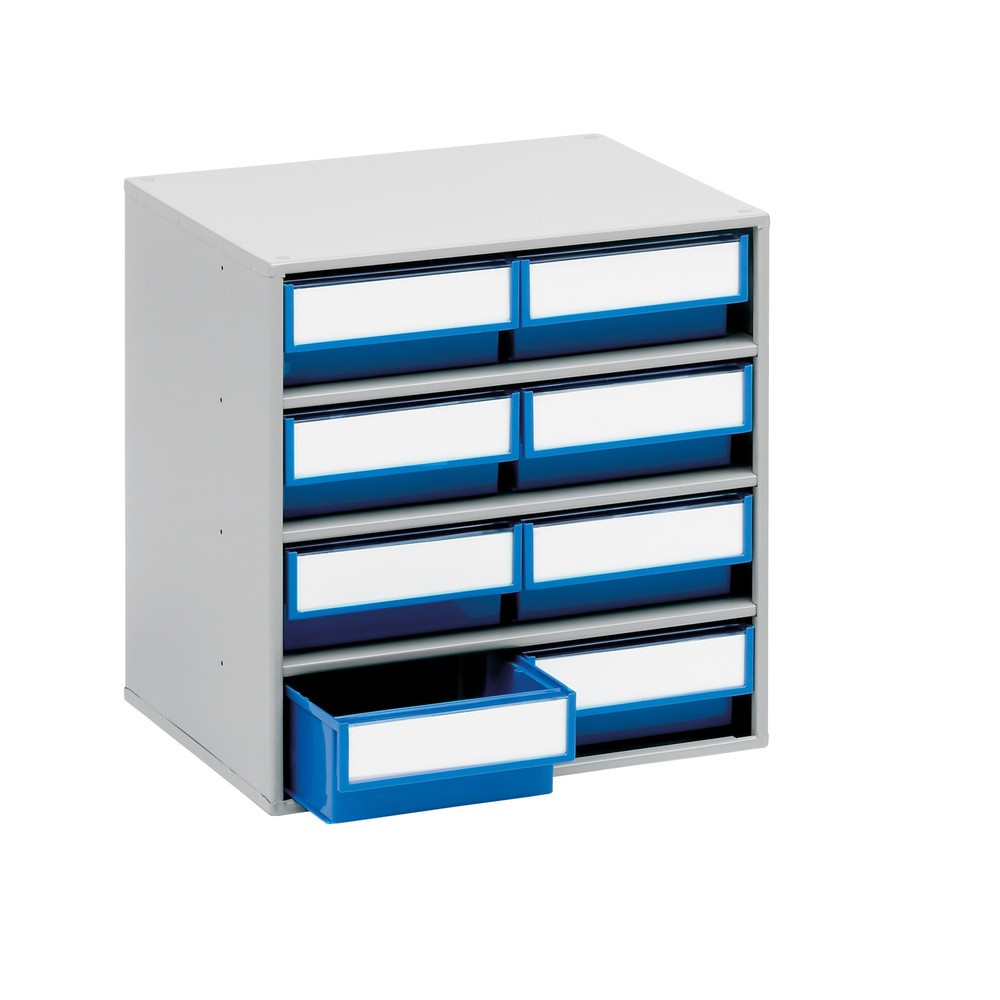 Product afbeelding: Ladekast, 8 laden, diepte 300 mm, blauw