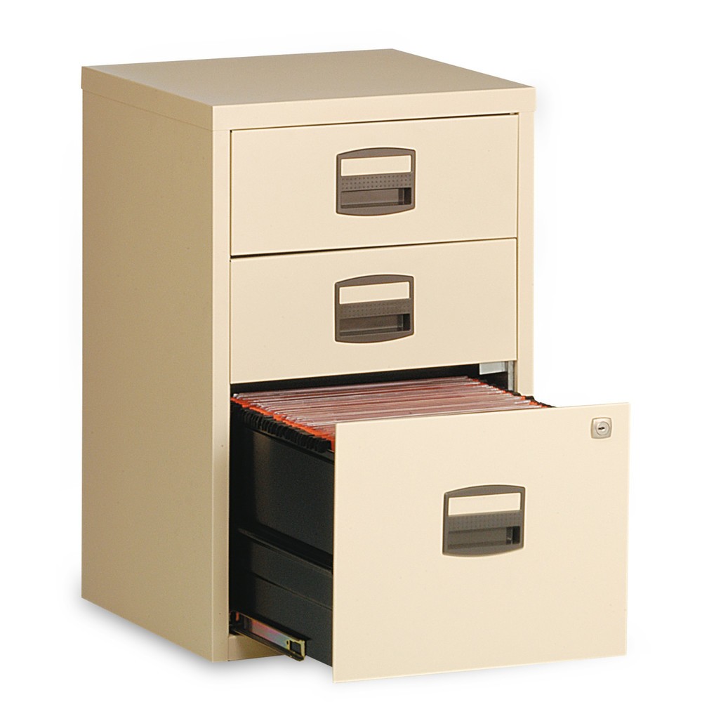 Product afbeelding: Ladekast BISLEY met 2 materiaallades + hangmappenlade, zilver