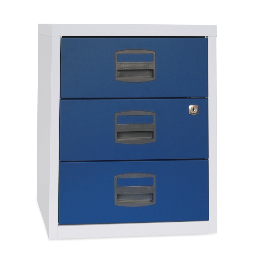Product afbeelding: Ladekast BISLEY met 3 materiaallades, zwart