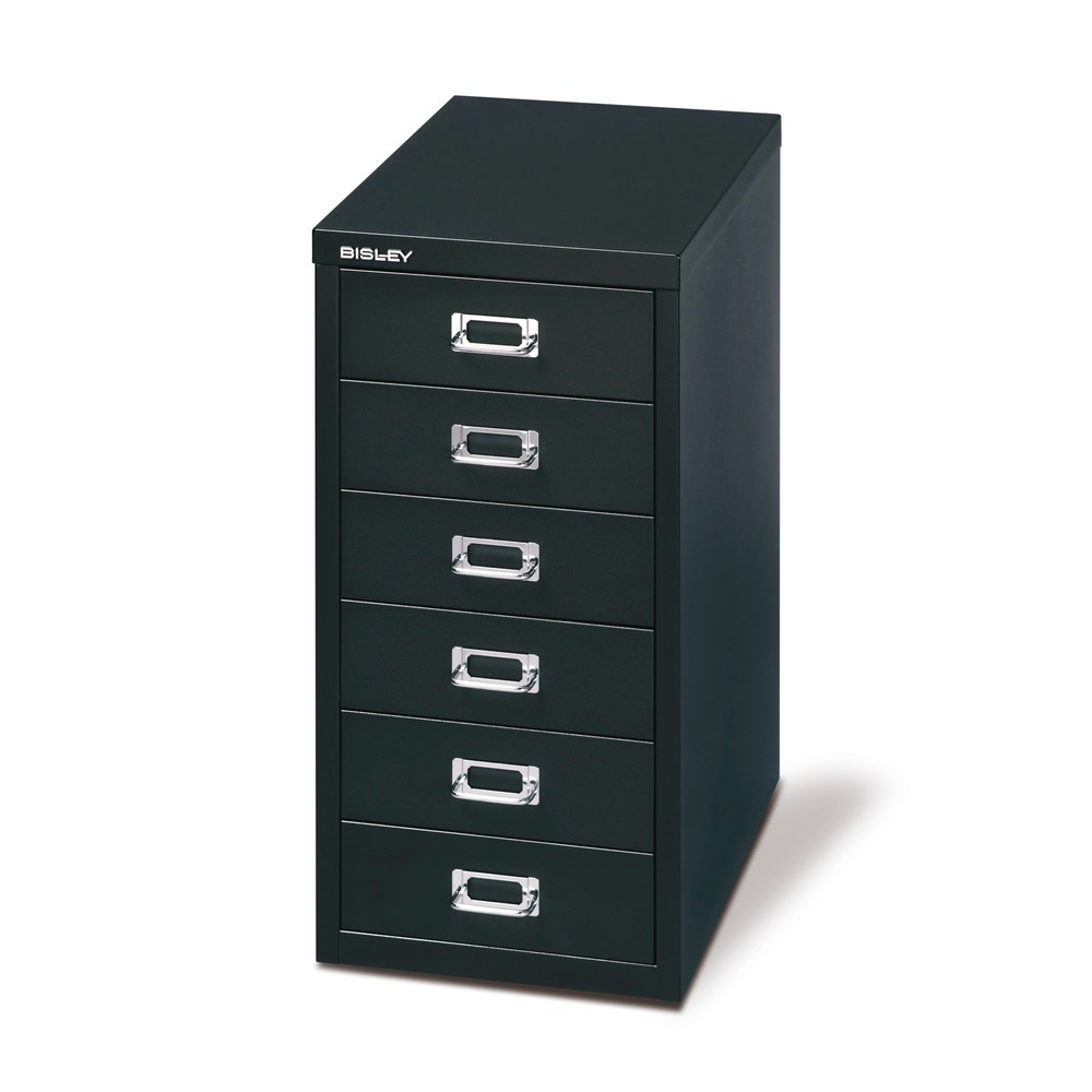 Product afbeelding: Ladekast BISLEY Multidrawer, 6 laden, zwart