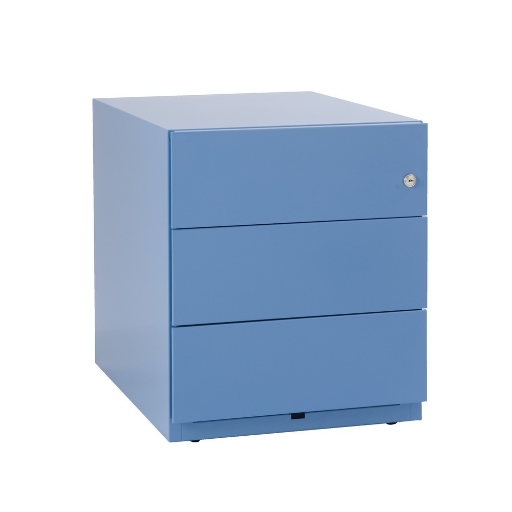 Productafbeelding nr. 1: Ladekast op wielen Note™, hxbxd 495 x 420 x 565 mm, 3 lades, blauw